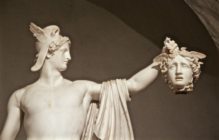 Perseo con la cabeza de Medusa, de Antonio Canova