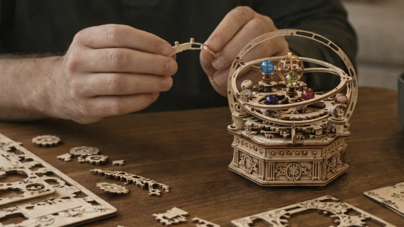 Puzzle 3D de madera
